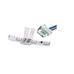 Verbinder VARDAFLEX RGB PROFI set van 1, 4-polig, RGB, wit