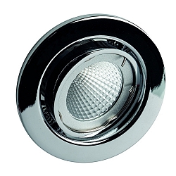 Inbouwarmatuur MR16 draaibaar IP20, chroom