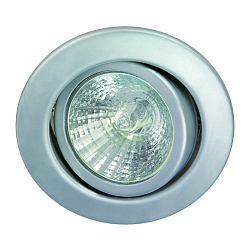 Inbouwarmatuur MR16 draaibaar IP20, chroom mat