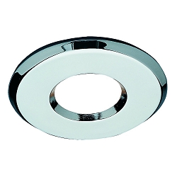 Inbouwarmatuur stijf IP44, chroom