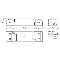 LED besturingsprogramma TRIDONIC,DIMMBAR / CASAMBI constante stroom, Casambi