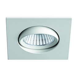 Plafondinbouwarmatuur BAN COB draaibaar, vierkant, constante stroom IP40, wit dimbaar