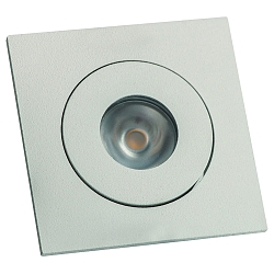 Inbouwspot MENTE COB LIGHTPOINT 350MA draaibaar, vierkant, constante stroom IP20, wit mat