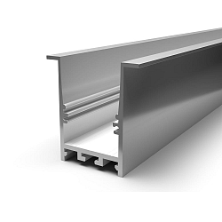 collar profile TKP35/51 / 2M set back, low, anodised aluminium