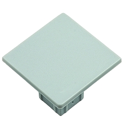 Eindkap EP30/30 hoekig, aluminium