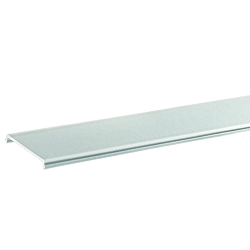 toebehoren Profiel omslag TUP35/35SEMI-FROSTED 2M plat, wit 200cm