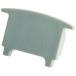Eindkap COLLAR PROFILE HIGH hoog, gesloten, aluminium