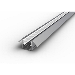 Hoekprofiel VARDAFLEX NEON/PLATIN SVQ/TVQ - 45� TILTED- 2M, aluminium