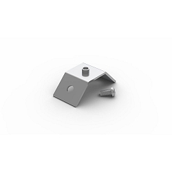 Montageklem PFH351 - 45� - VARDAFLEX PLATIN schuin, aluminium