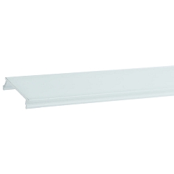 toebehoren Profiel omslag PFH405/8 / PFH415/8 / PFH425 / PFH435 / PFH455 - FROSTED 2M flush, wit mat 200cm