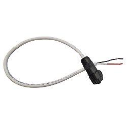 Aansluitleiding VARDAFLEX PLATIN INGROUND (RUP-PGF901)- PLASTIC SCREWS 2-polig, rvs 50cm