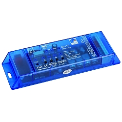 Dimmer KNX ACTOR 350MA spanningsconstante, 4 Kanaal, KNX bestuurbaar, blauw