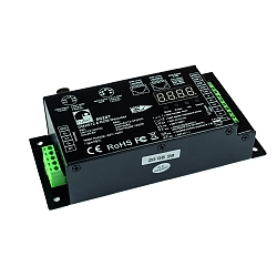 Dimmer DMX 512 ACTOR PRO / 24V / 960W / 5 COLOUR 5 Kanaal, DMX bestuurbaar, zwart