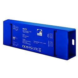Dimmer 1-10V IN / PWM OUT / 12V-120W / 24V-240W 1 Kanaal, PWM-dimuitgang, blauw