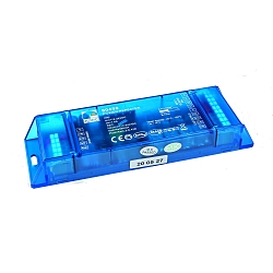 Signaalrepeater 4X 350MA (12+24V) / PWM / MULTI COLOUR 4 Kanaal, blauw