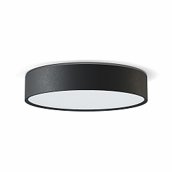 Opbouw armatuur DISC IP20, zwart dimbaar