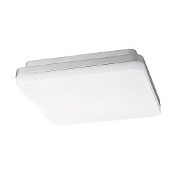 Opbouw armatuur SQUARE 27 IP54, zilver 