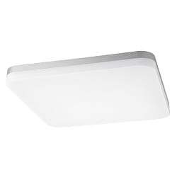 Opbouw armatuur SQUARE 40 IP54, zilver 