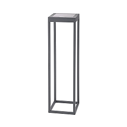 Tafellamp op batterijen NUMOVE IP54, grafietgrijs dimbaar