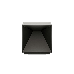 battery table lamp NUTALIS 10X10CM cube shape, CCT Switch, with touch dimmer, with charger IP54, night black dimmable