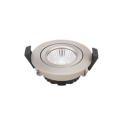 Inbouwarmatuur DILED 68 draaibaar IP20, staal dimbaar 6W 370lm 2700K 36� 36� CRI 95