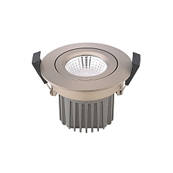 Inbouwarmatuur DILED 68 draaibaar IP20, staal dimbaar 10W 640lm 2700K 36� 36� CRI 95