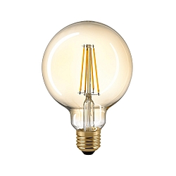 Lichtbron filament globe GLOBE G95 GOLD G95 dimbaar E27 7W 806lm 2500K 300� CRI 80 dimbaar