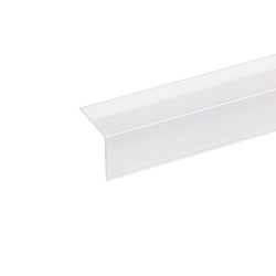 Cover for Corner profile 10, square, length 200cm, opal