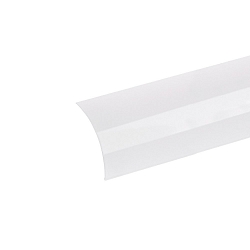 Cover for Corner profile 20, round, length 200cm, opal