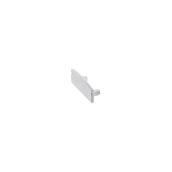 Endcap for Surface profile FLAT 12, flush, without hole