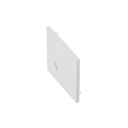 Endcap for Corner profile 20, square, with hole