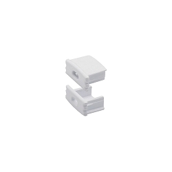 Endcap for Wall profile UP & DOWN 12, flush, with hole
