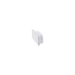 Endcap for Surface profile 15, flush, without hole