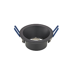 Inbouwarmatuur set terug GU5,3 IP20, zwart