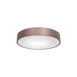 ceiling luminaire RINGLEDE - � 30CM small, round, direct / indirect IP20, black matt dimmable