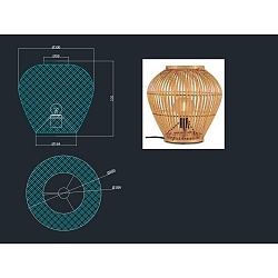 Tafelarmatuur MAZE met schakelaar E27 IP20