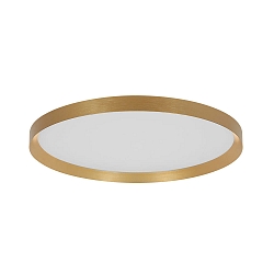 ceiling luminaire FLADY up / down IP20, gold dimmable