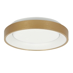 Plafondarmatuur RINGLEDE IP20, goud dimbaar