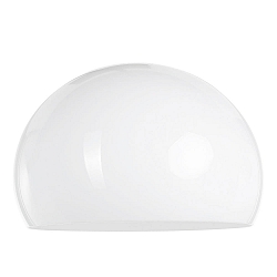 Lampenkap KAPPEN - PLEXI BALL 380 rond, glanzend, wit