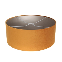 Lampenkap KAPPEN - � 50CM cilindrisch, goud mat, zand