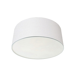 Lampenkap KAPPEN - � 50CM cilindrisch, wit