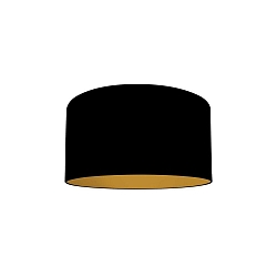 Lampenkap, goud, zwart