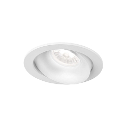 Plafondinbouwarmatuur RONY 1.0 1-vlams IP20, wit dimbaar
