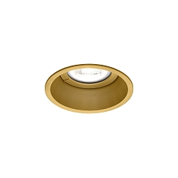 Inbouwarmatuur DEEP 1.0 PAR16 rond, met bladveren GU10 IP20, goud CRI 90