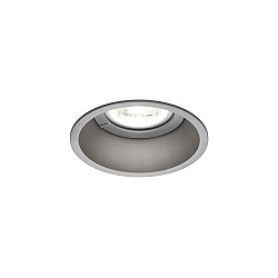 Downlight DEEP 1.0 standaard GU10 IP20, zilver dimbaar