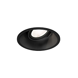 Downlight DEEP ADJUST 1.0 met bladveren GU10 IP20, zwart dimbaar