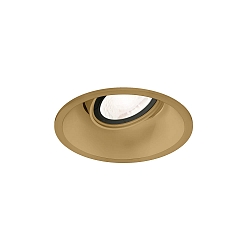 Inbouwarmatuur DEEP ADJUST CEILING REC 1.0 PAR16 GU10 IP20, champagne  12W