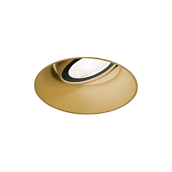 Inbouwspot DEEP ADJUST TRIMLESS 1.0 - PAR16 flush, cardanisch draaien GU10 IP20, goud dimbaar