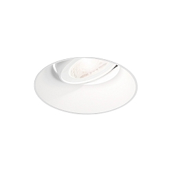 Inbouwspot DEEP ADJUST TRIMLESS 1.0 - PAR16 flush, cardanisch draaien GU10 IP20, mat, verkeerswit dimbaar