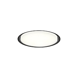 Inbouwarmatuur CITY IP44 CEILING REC 1.6 IP44, zwart mat dimbaar 12,4W 960lm 3000K CRI 90-100